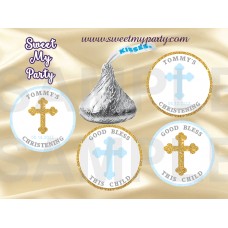 Boy Baptism Hershey Kisses Stickers,Christening Hershey kisses stickers,(1) Boy Baptism Hershey Kisses Stickers,Christening Hershey kisses stickers,(1)
